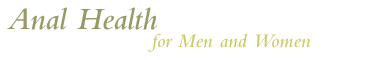 Anal Health for Men and Women